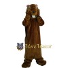 Friendly Beaver Mascot Costume