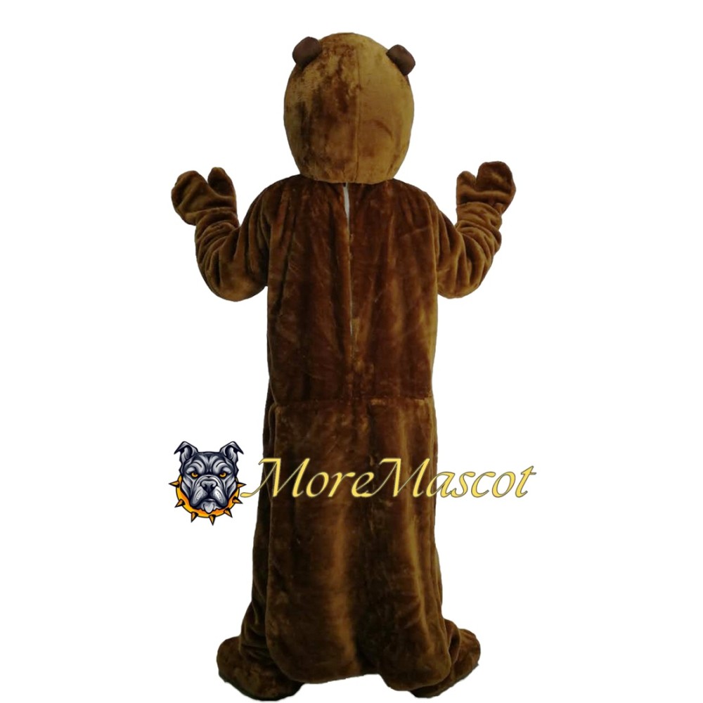 Friendly Beaver Mascot Costume