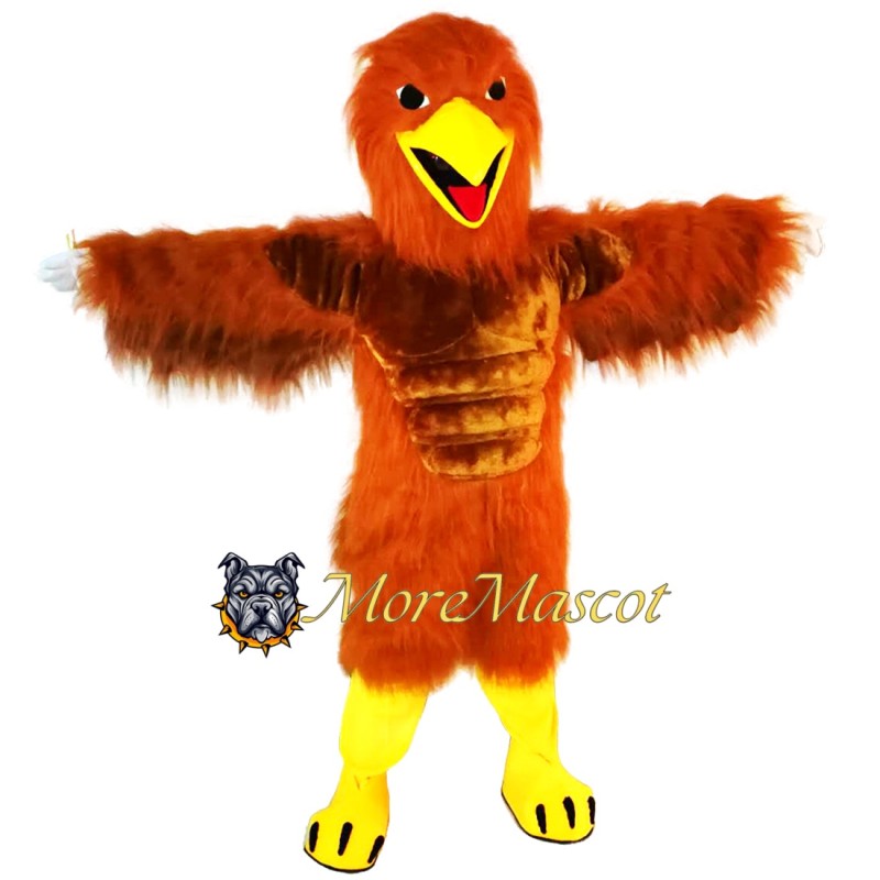 Muscle Eagle Mascot Costume