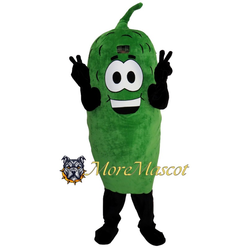 Cucumber Mascot Costume