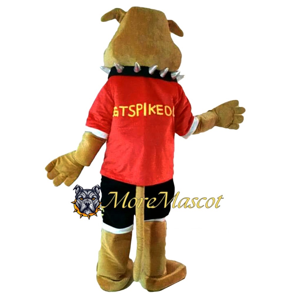 Sport Brown Bulldog Mascot Costume