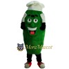 Chef Cucumber Mascot Costume