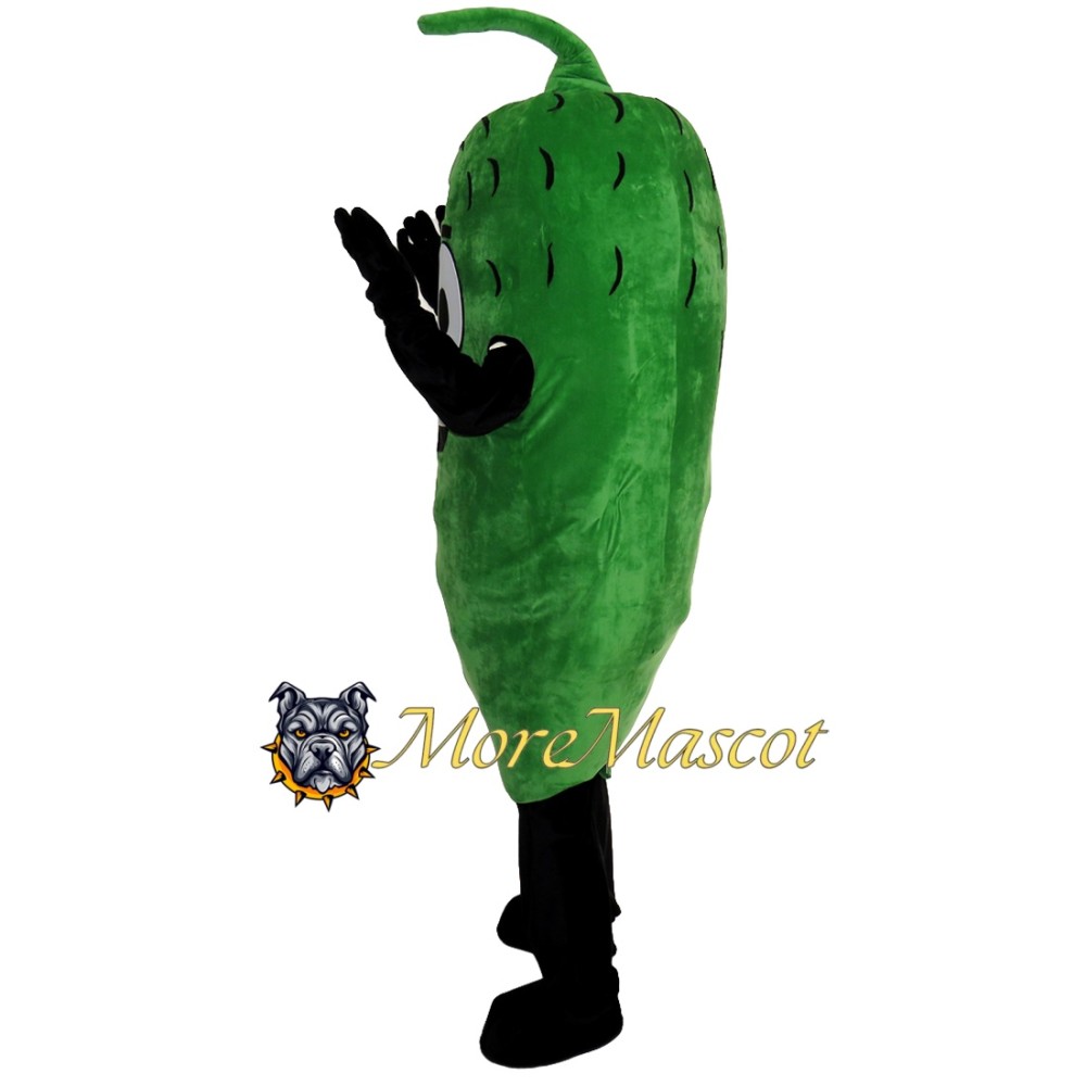 Chef Cucumber Mascot Costume