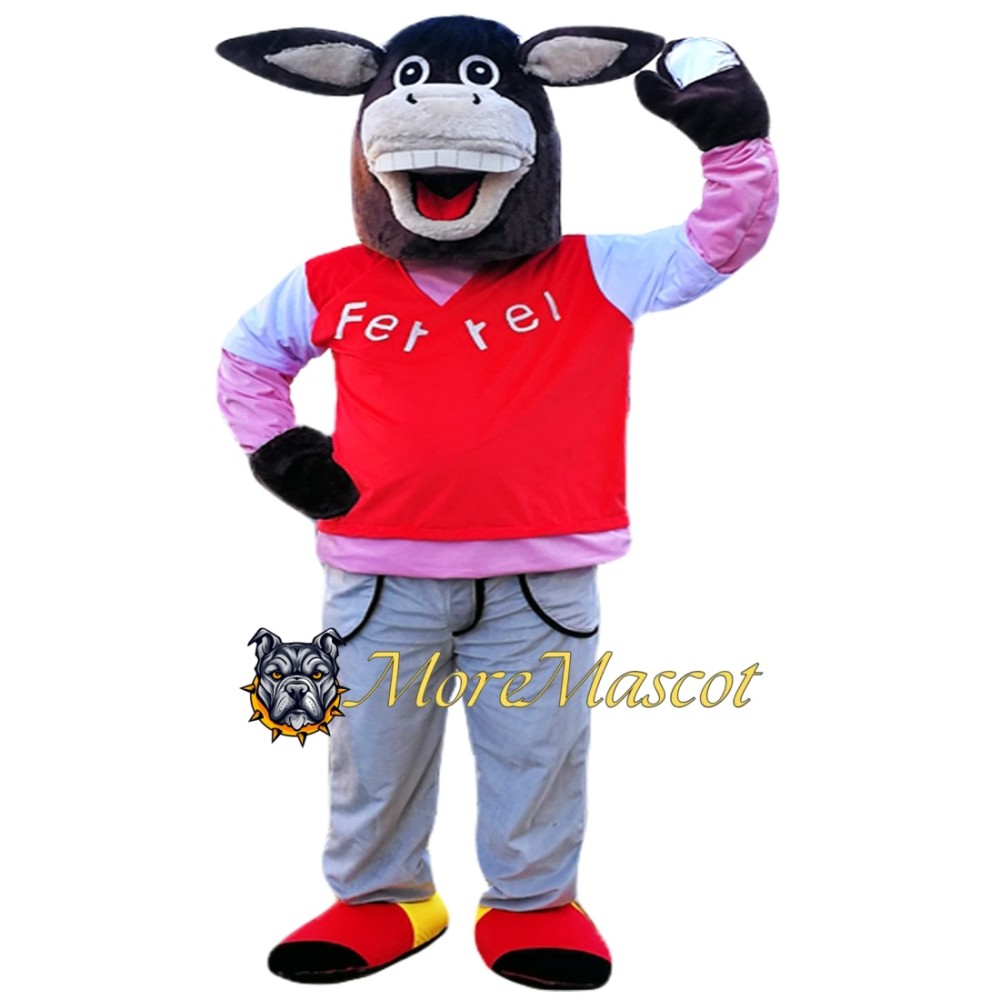 Volunteer Donkey Mascot Costume