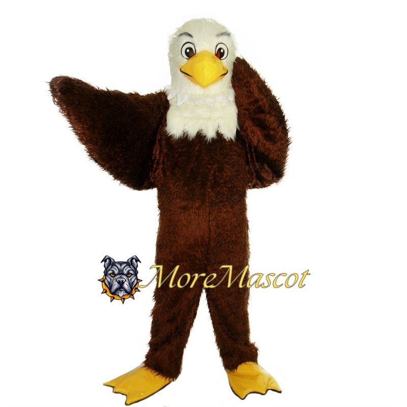 Soft Bald Eagle Mascot Costume