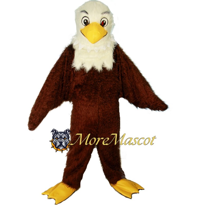 Soft Bald Eagle Mascot Costume