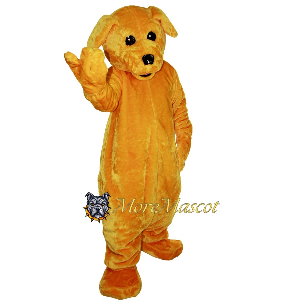 Lovely Brown Dog Mascot Costume