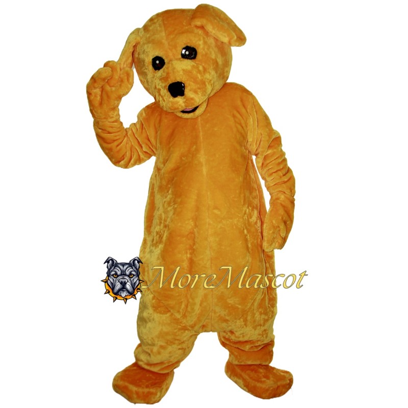 Lovely Brown Dog Mascot Costume