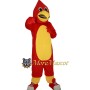 Football Red Eagle Mascot Costume