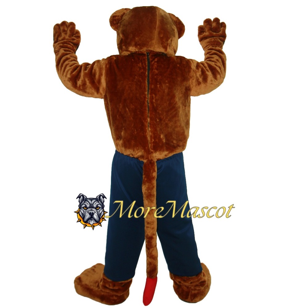 University Brown Panther Mascot Costume