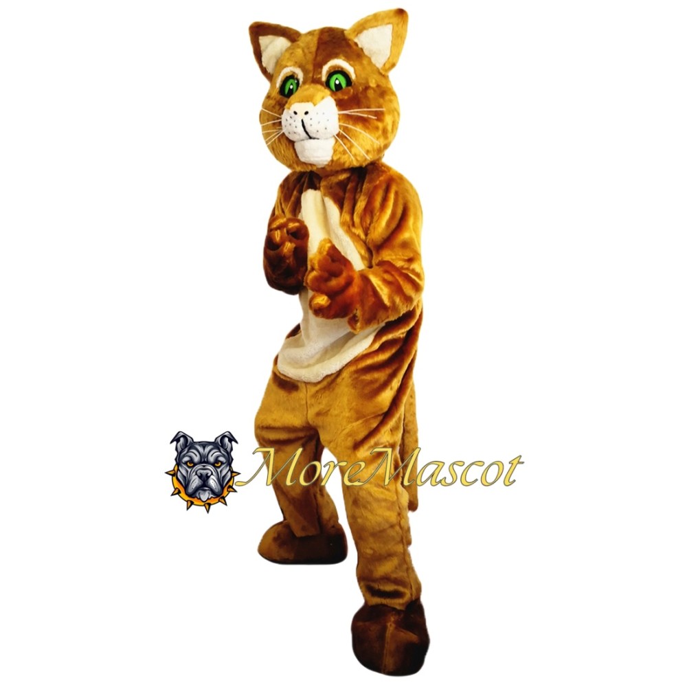 Brown Pet Cat Mascot Costume
