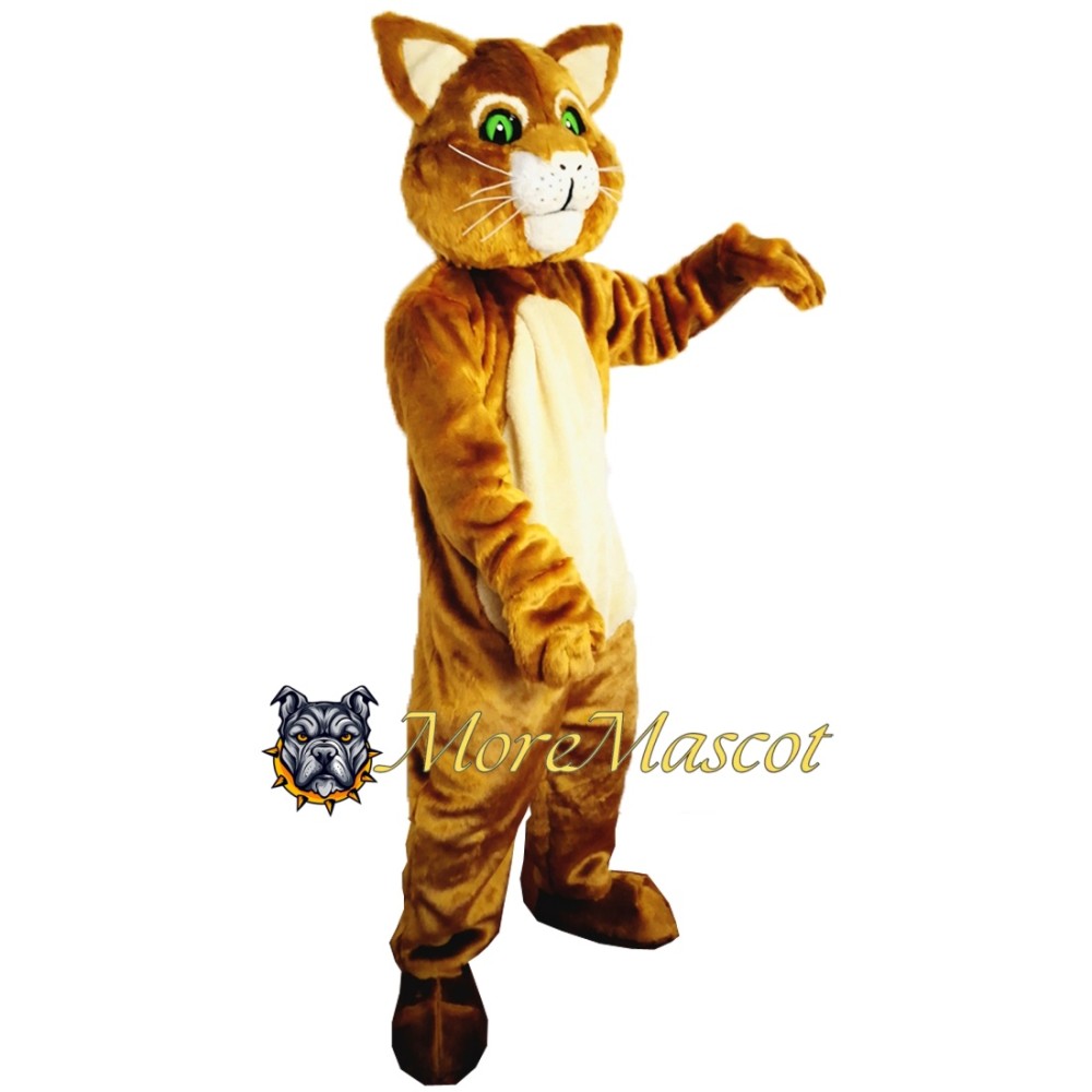 Brown Pet Cat Mascot Costume