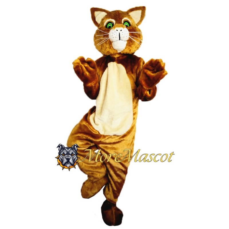 Brown Pet Cat Mascot Costume