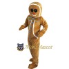 Smile Gingerbread Man Mascot Costume