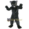 Realistic Black Panther Mascot Costume