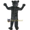 Realistic Black Panther Mascot Costume