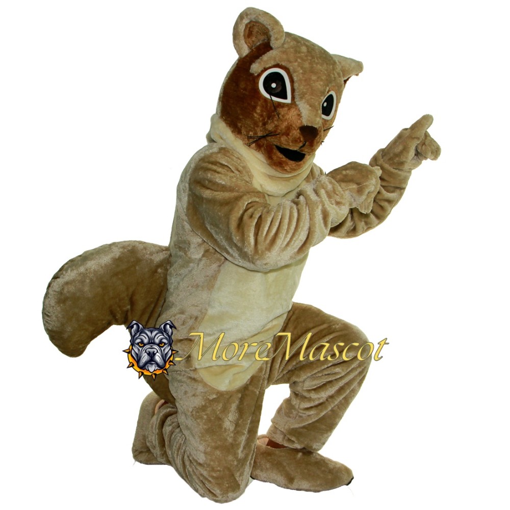 Clever Squirrel Mascot Costume