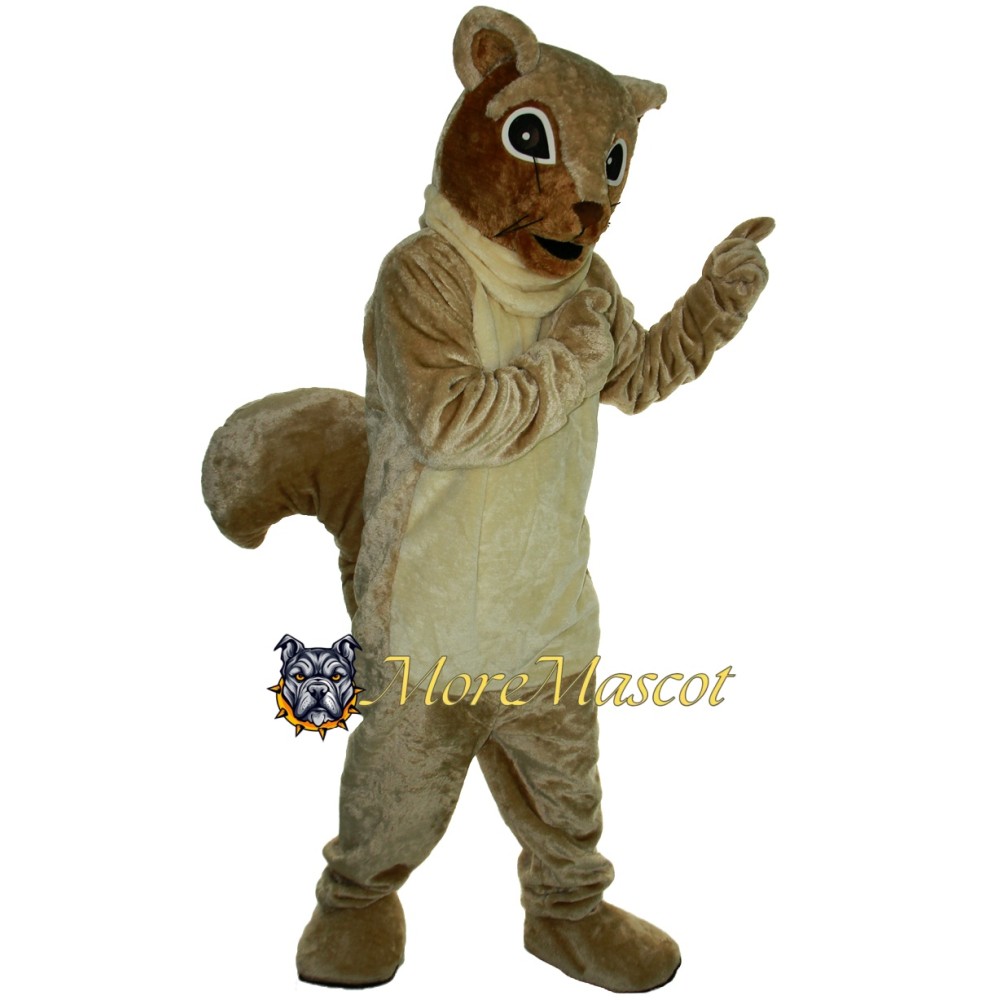 Clever Squirrel Mascot Costume