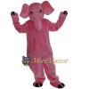 Adult Pink Elephant Mascot Costume