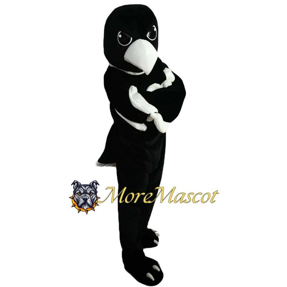 Power Black Bird Mascot Costume