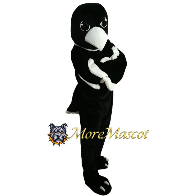 Power Black Bird Mascot Costume