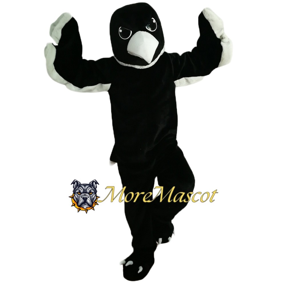 Power Black Bird Mascot Costume