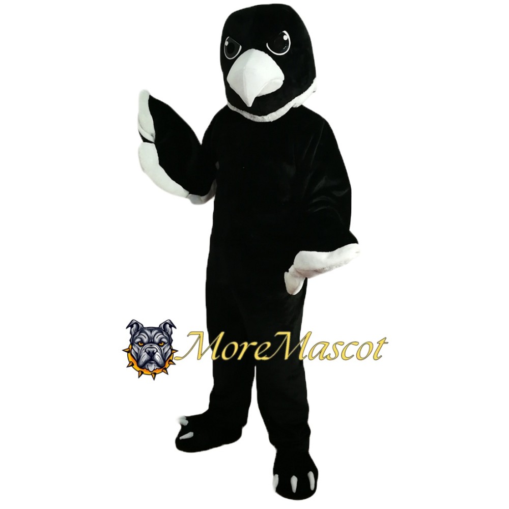 Power Black Bird Mascot Costume
