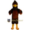 Long Fur Falcon Mascot Costume
