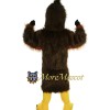 Long Fur Falcon Mascot Costume