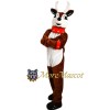 Christmas Rudolf Mascot Costume