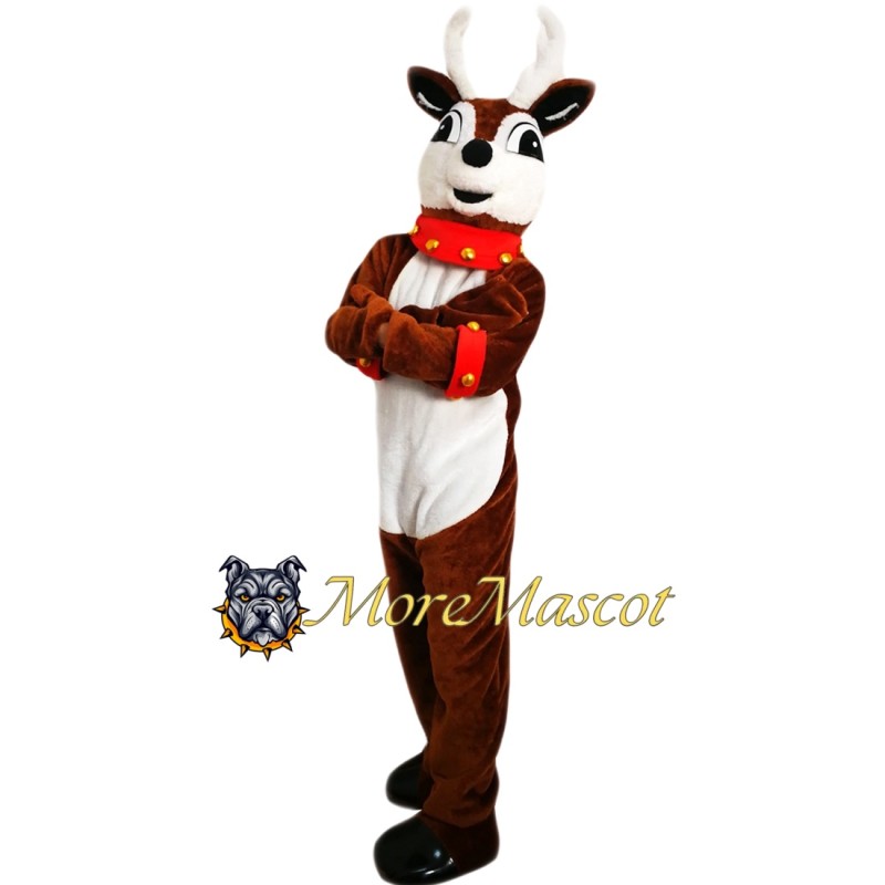 Christmas Rudolf Mascot Costume