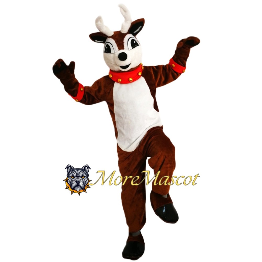 Christmas Rudolf Mascot Costume