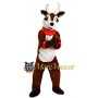Christmas Rudolf Mascot Costume