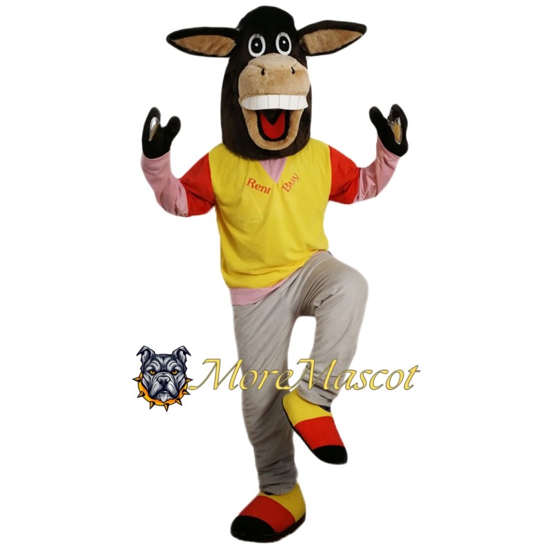Funny Donkey Mascot Costume