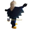 Superb Blue Falcon Mascot Costume