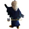 Superb Blue Falcon Mascot Costume
