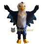 Superb Blue Falcon Mascot Costume