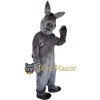 Lightweight Grey Donkey Mascot Costume
