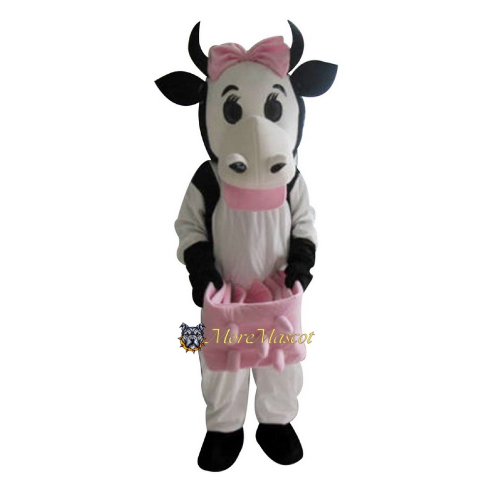 Beautiful Cow Mascot Costume