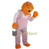 Orange Dog Girl Mascot Costume