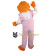 Orange Dog Girl Mascot Costume
