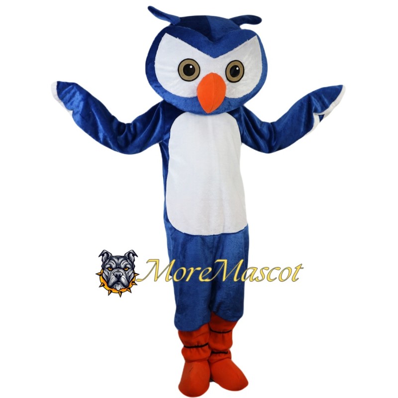 Blue Owl Mascot Costume
