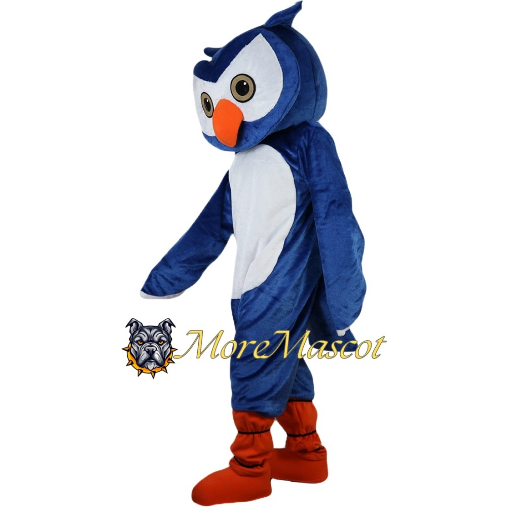 Blue Owl Mascot Costume