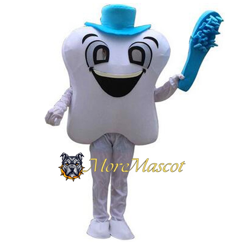 Tooth Set Mascot Costume