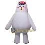 Super White Bear Mascot Costume