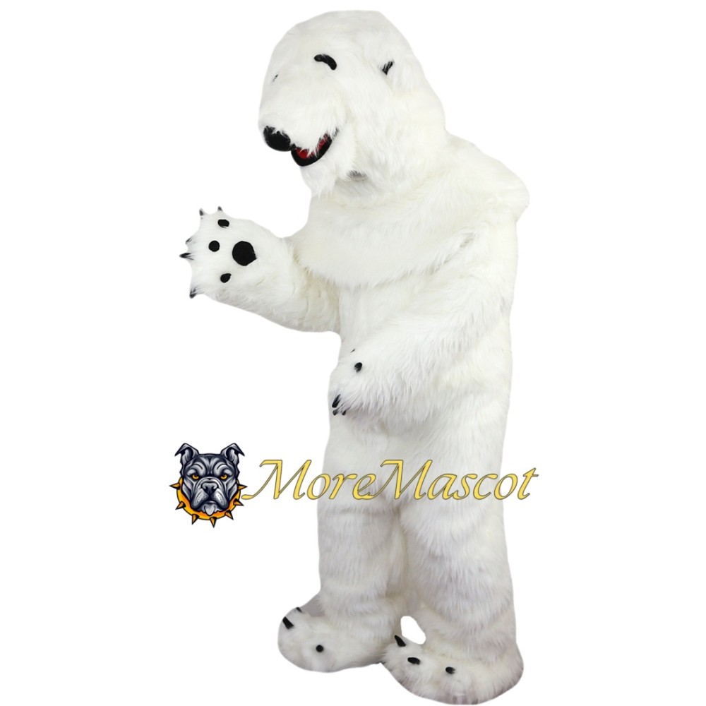 Lightweight Polar Bear Mascot Costume