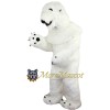 Lightweight Polar Bear Mascot Costume