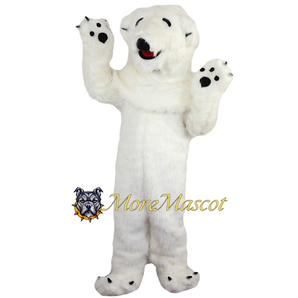 Lightweight Polar Bear Mascot Costume