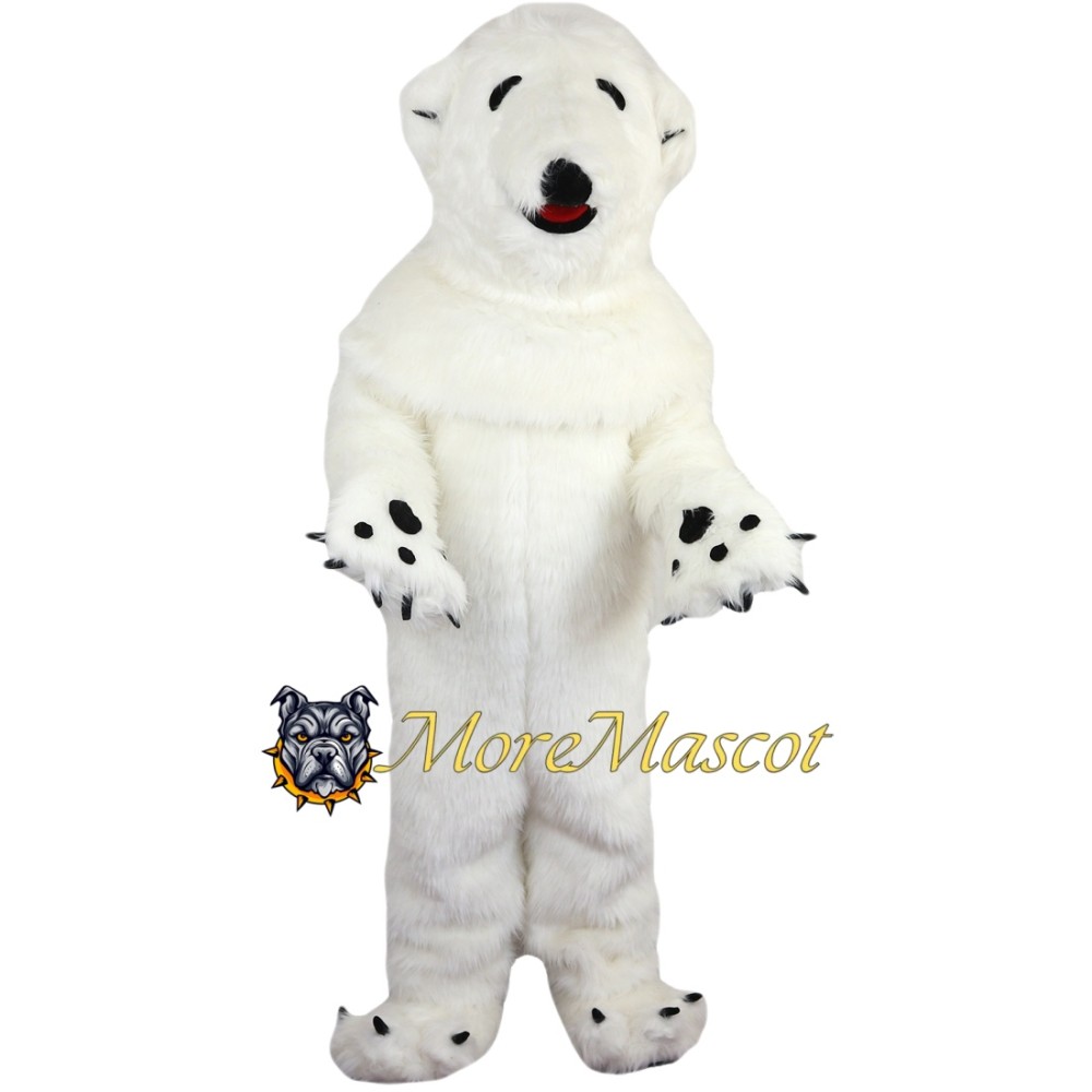 Lightweight Polar Bear Mascot Costume