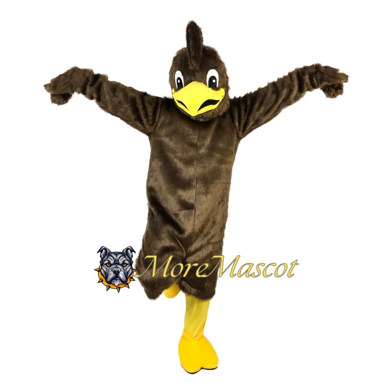 Brown Eagle Mascot Costume